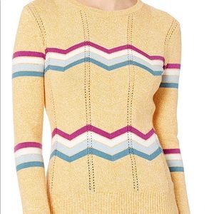 Jessica Simpson Gold Sweater M NWT
